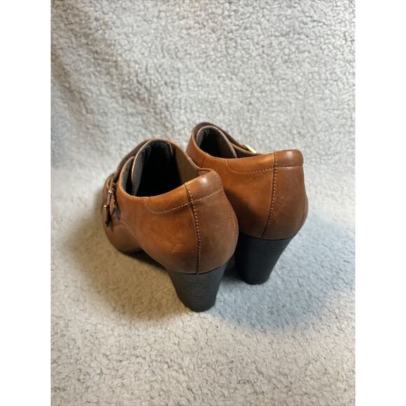 CLARKS Bendables Women's Double Monk Strap Ankle Boot Booties 10M - Picture 10 of 16